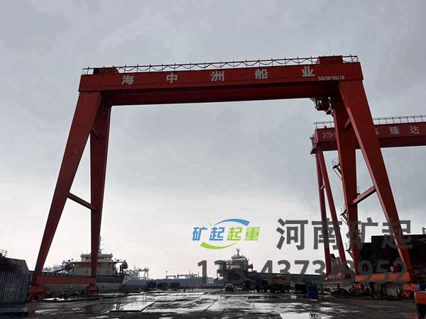 山東煙臺造船門式起重機廠家造船門式起重機適應性強
